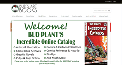 Desktop Screenshot of budsartbooks.com