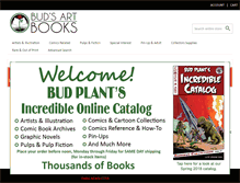 Tablet Screenshot of budsartbooks.com